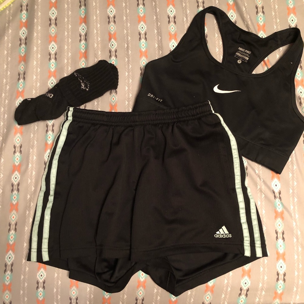 Black Adidas Shorts